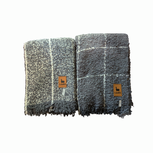 Boucle Blanket - 100% Baby Alpaca