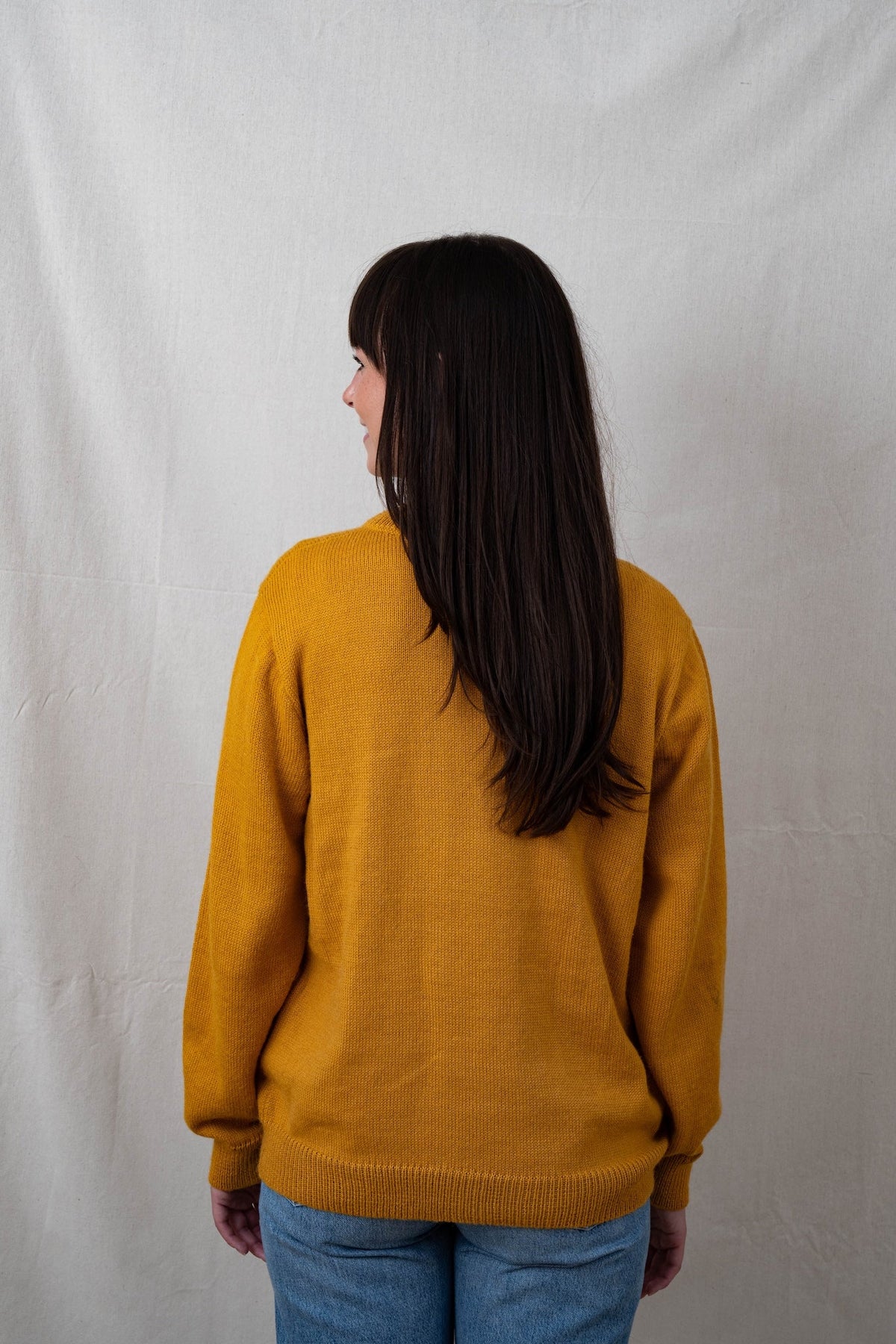 Buffalo Alpaca Sweater - Yellow
