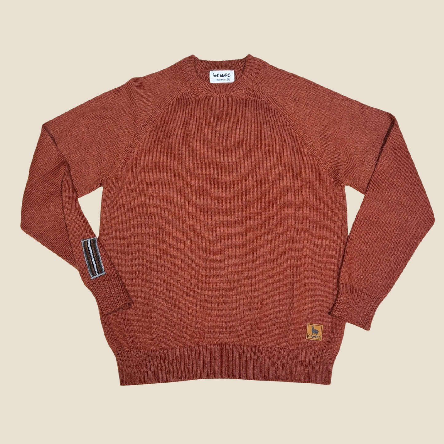 Carlos Alpaca Crew Neck Sweater