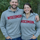 Wisconsin Quarter Zip-Up Alpaca Sweater - Salt & Pepper