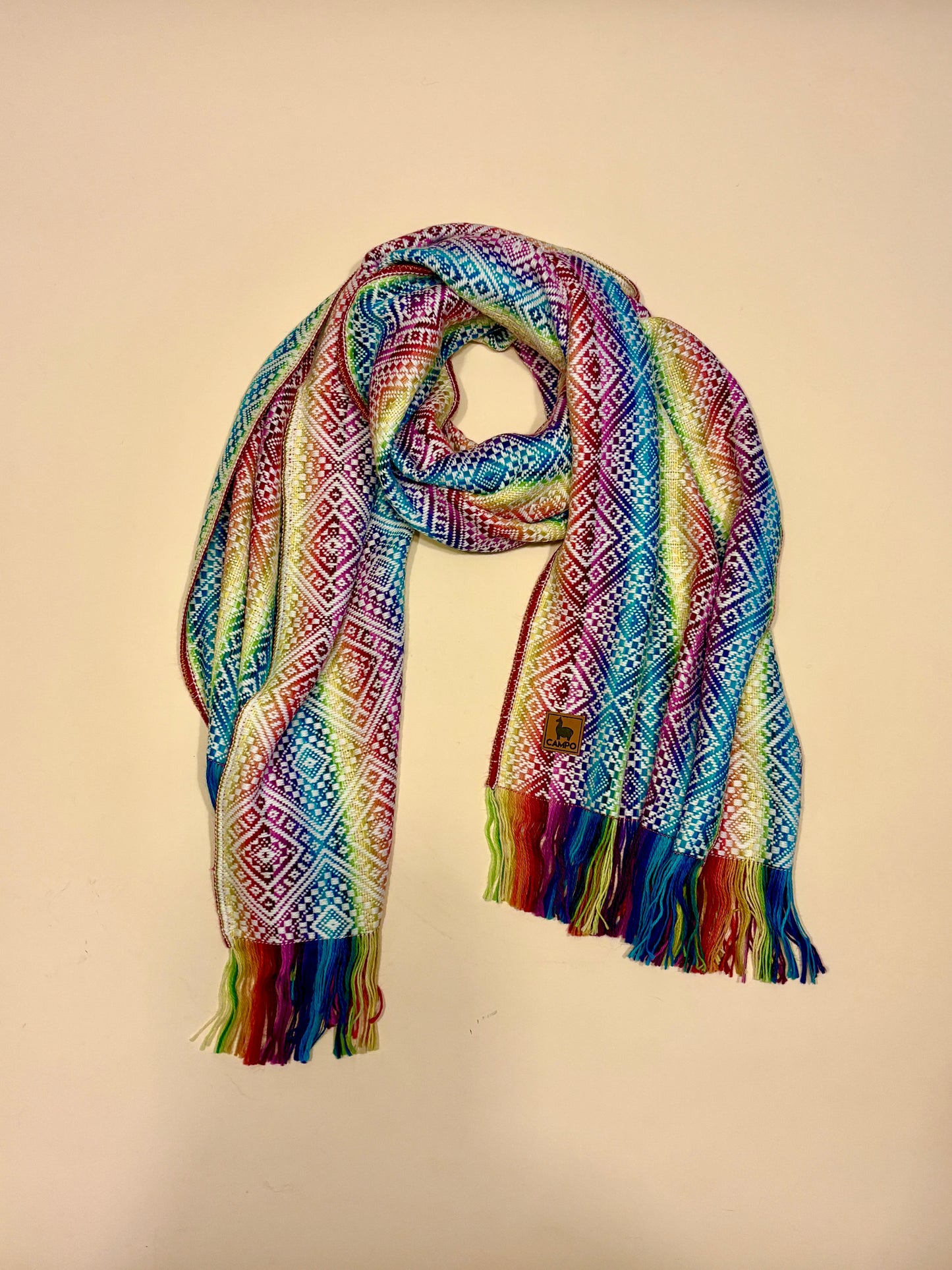 Striped Scarf - Woven Alpaca Carlos