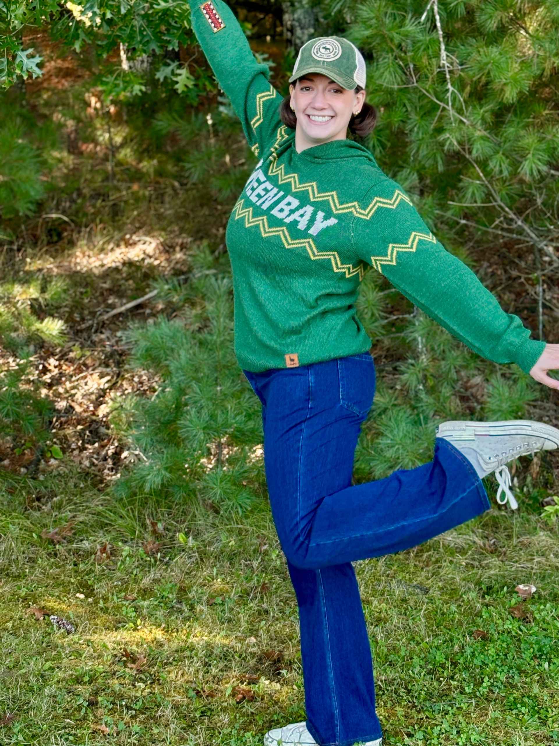 Green Bay Alpaca Hoodie Sweater