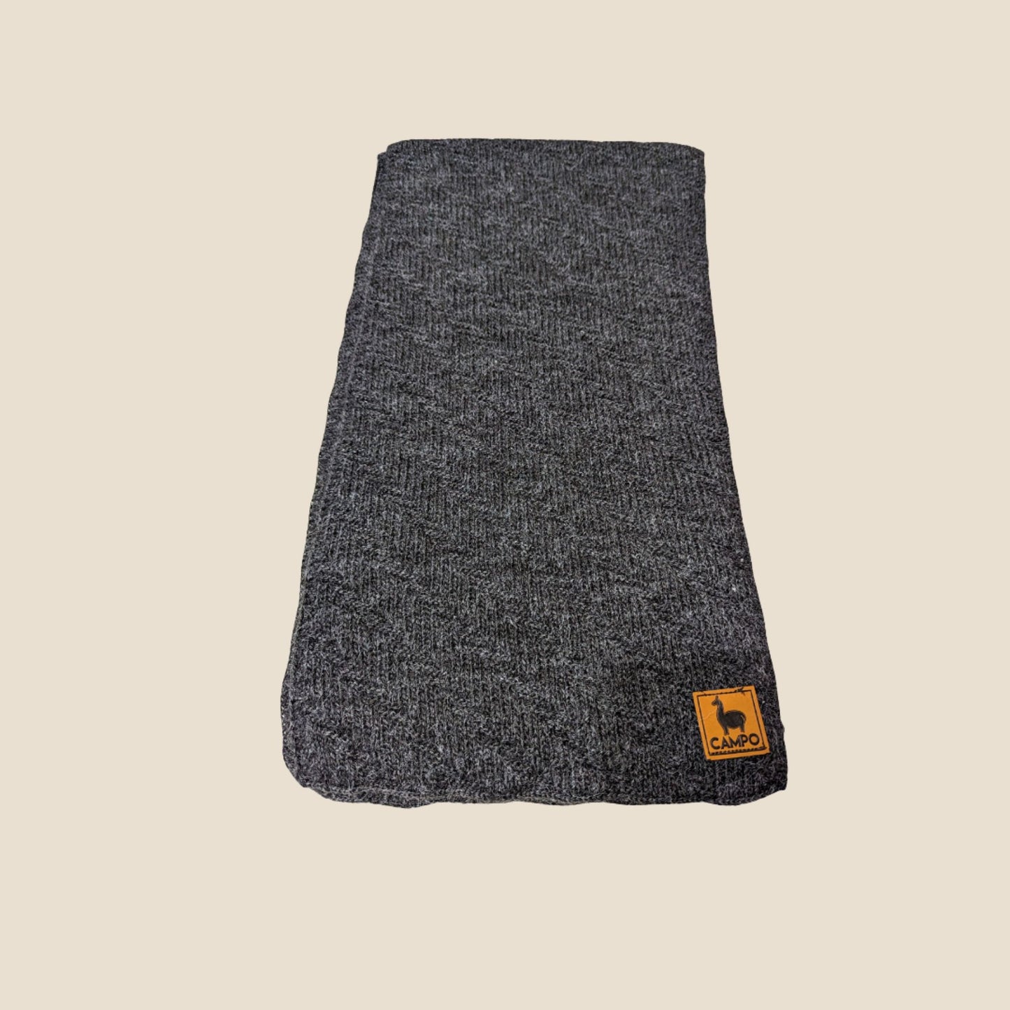 Herringbone Knit Scarf  Alpaca