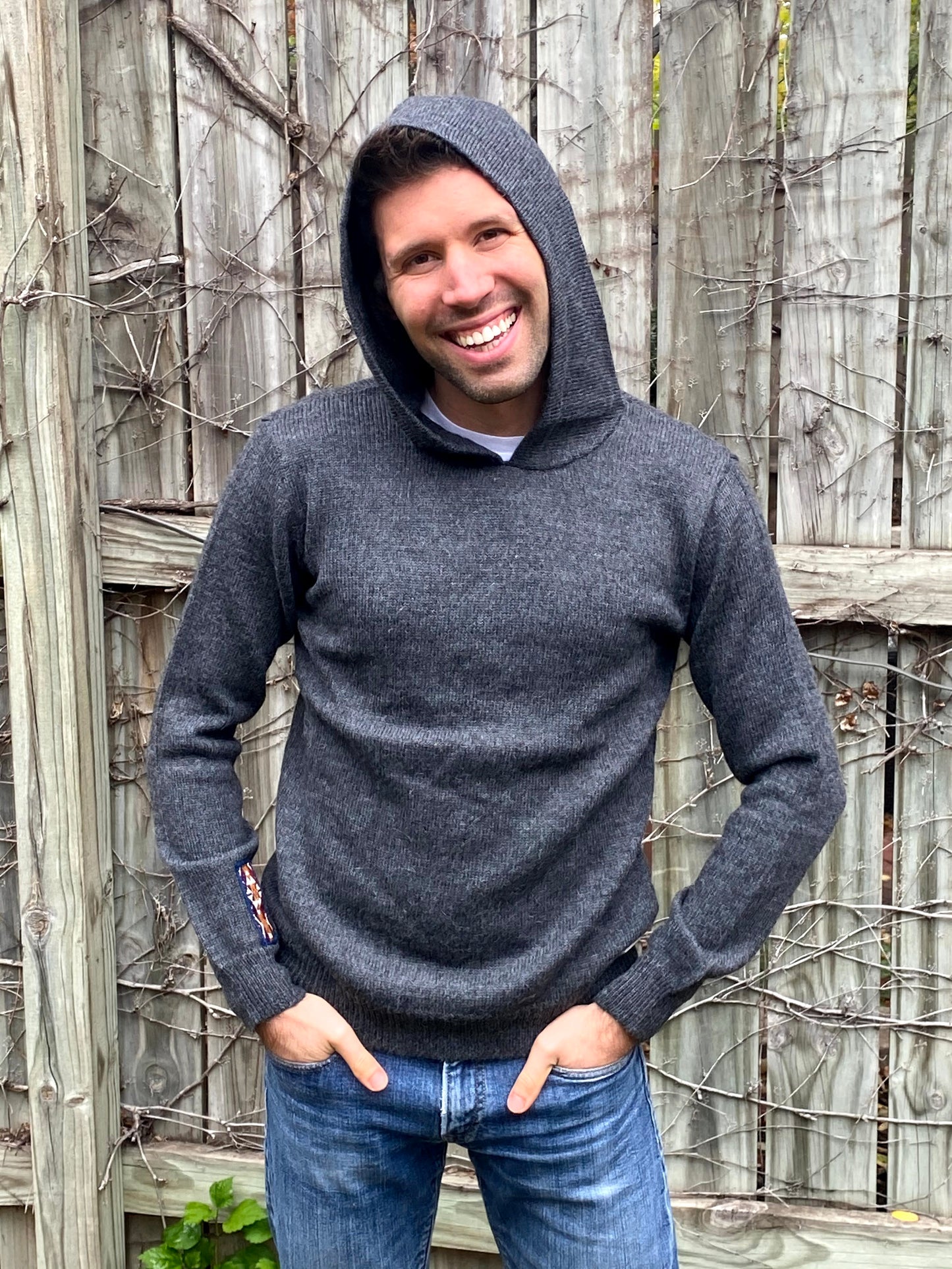 Alpaca Hoodie - Dark Gray