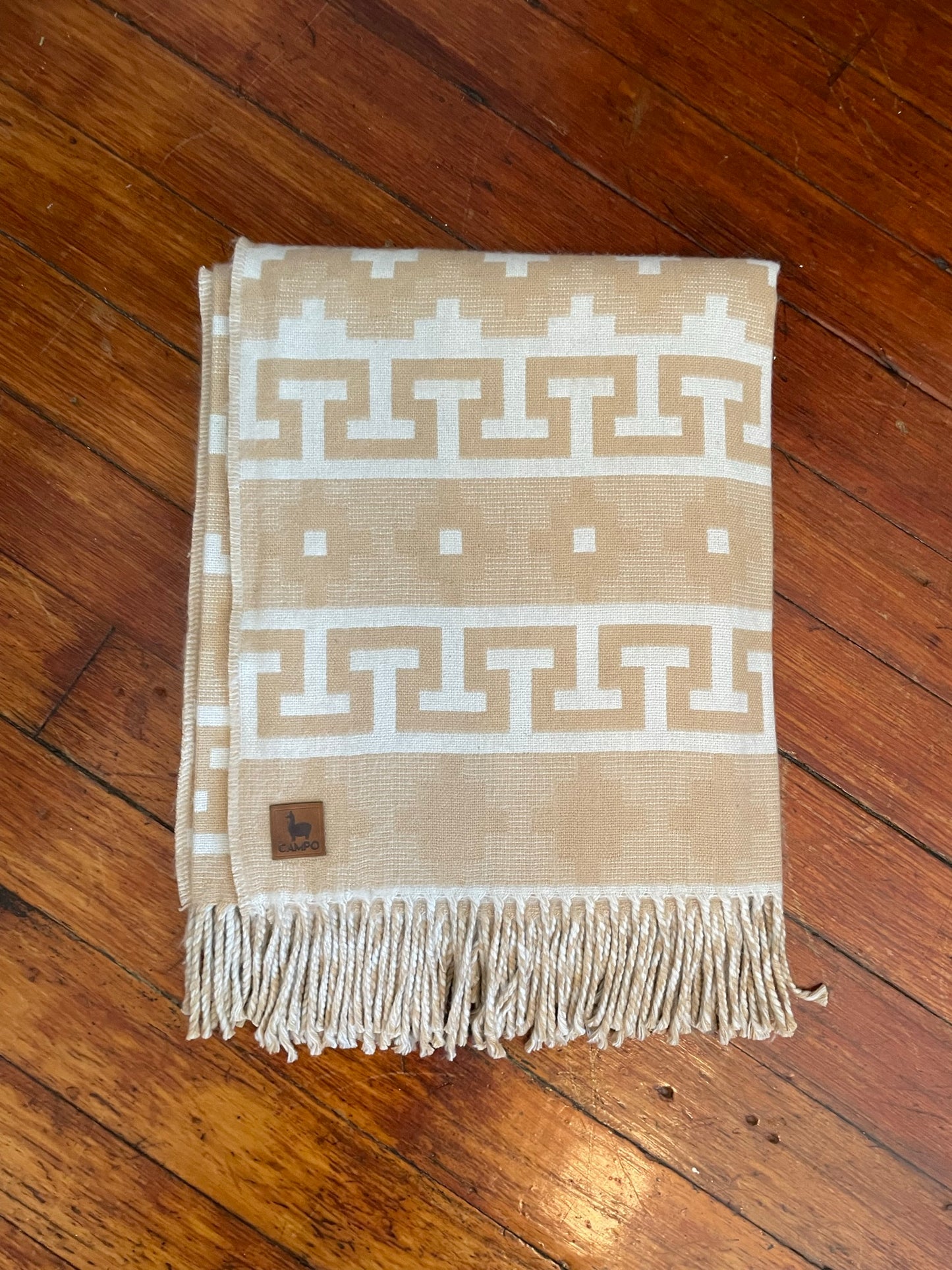 Nazca Alpaca Throw Blanket - WS