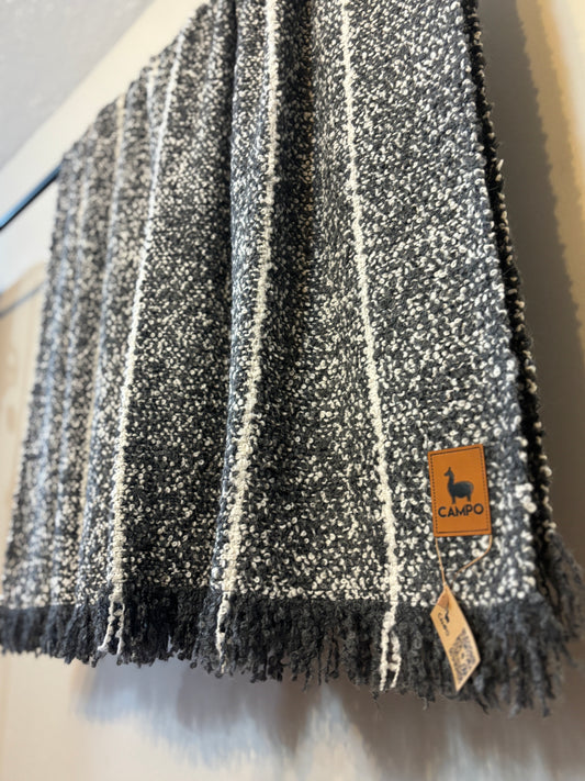 Boucle Blanket - 100% Baby Alpaca