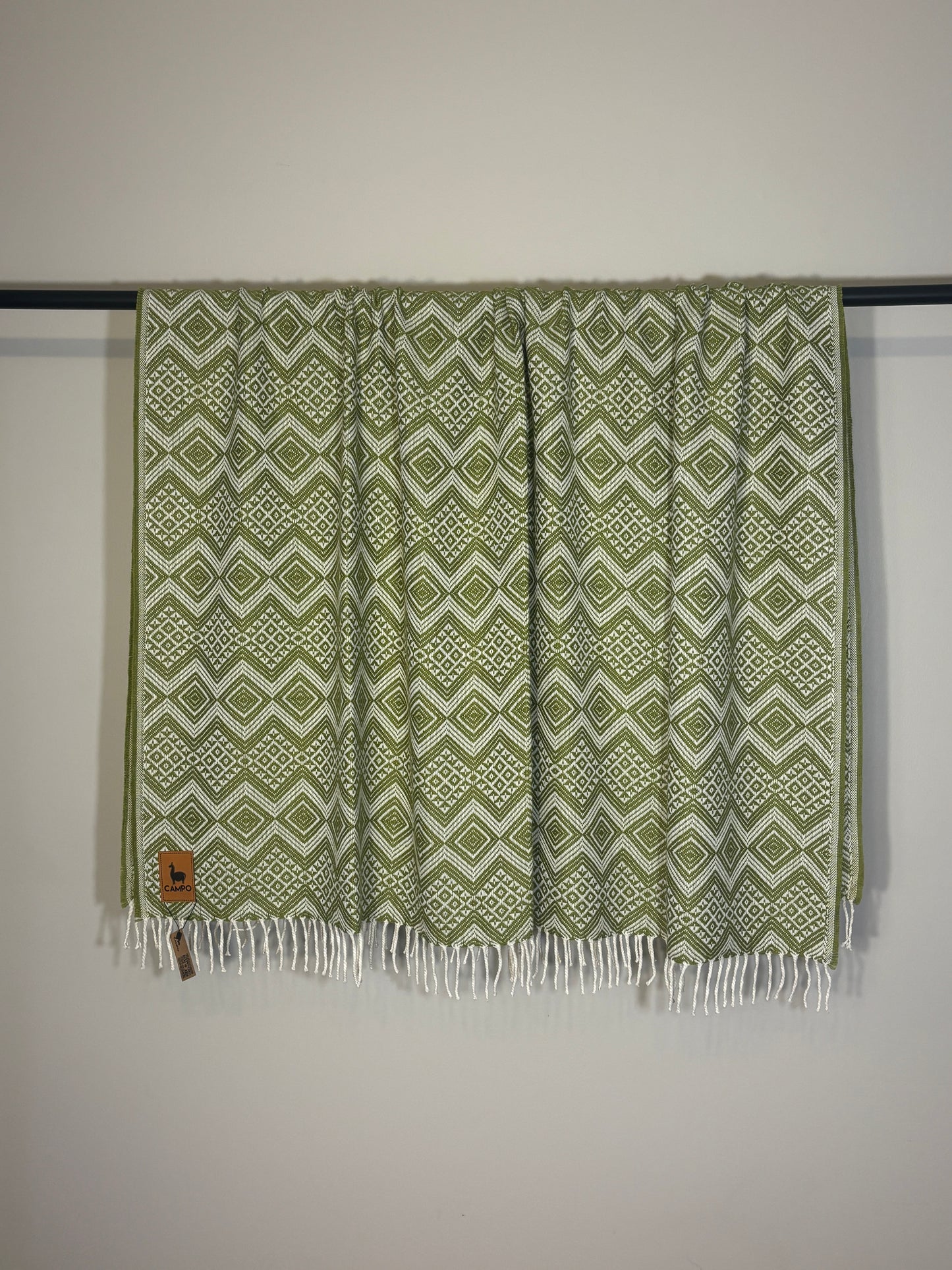 Inca Design Alpaca Throw Blanket - Carlos - WS