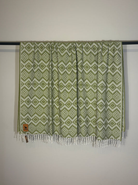 Inca Design Alpaca Throw Blanket - Carlos - WS