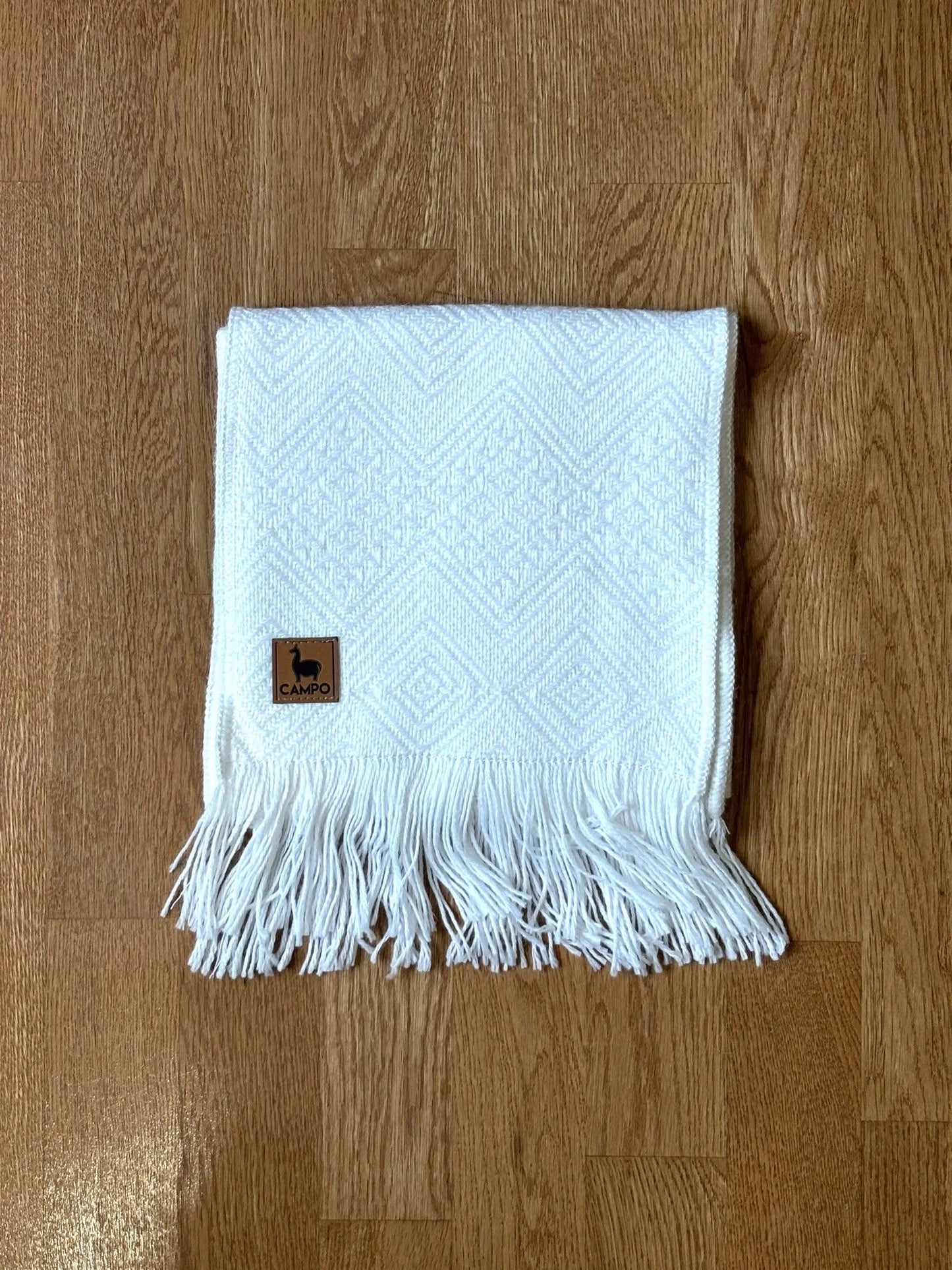 Percy Scarf - Handwoven Alpaca Scarf