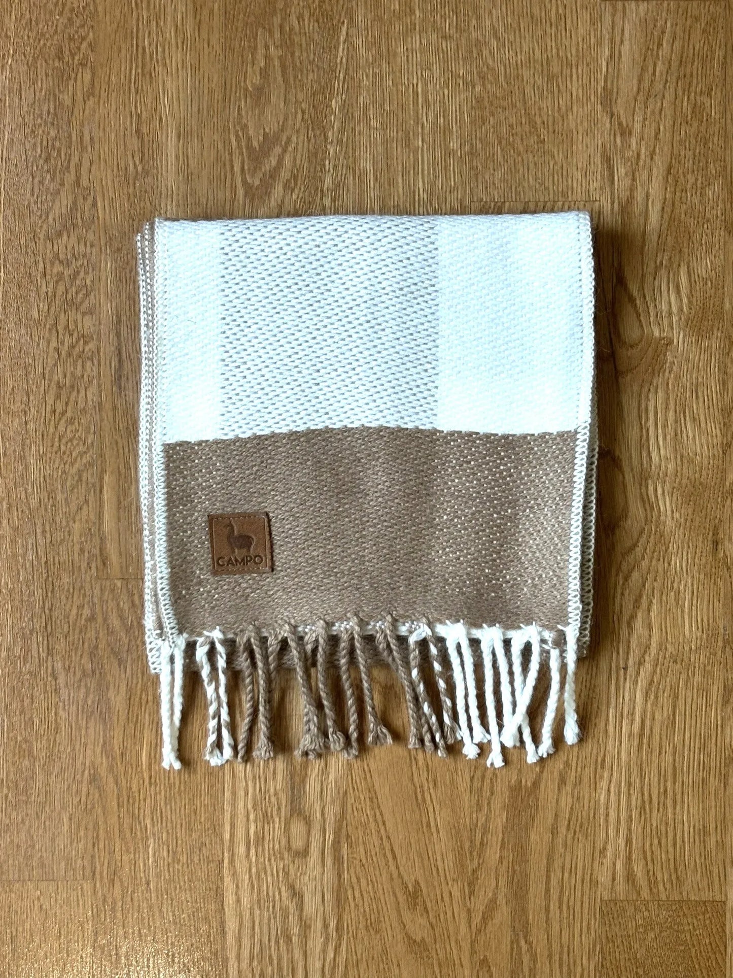 Percy Scarf - Handwoven Alpaca Scarf