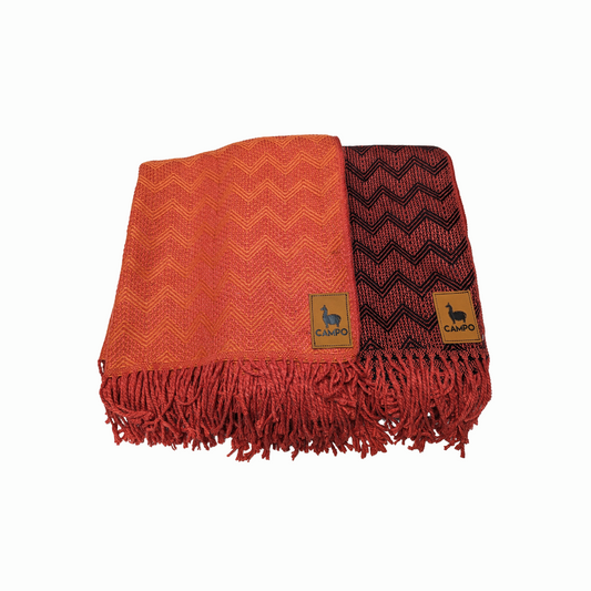 Inca Design Alpaca Blanket