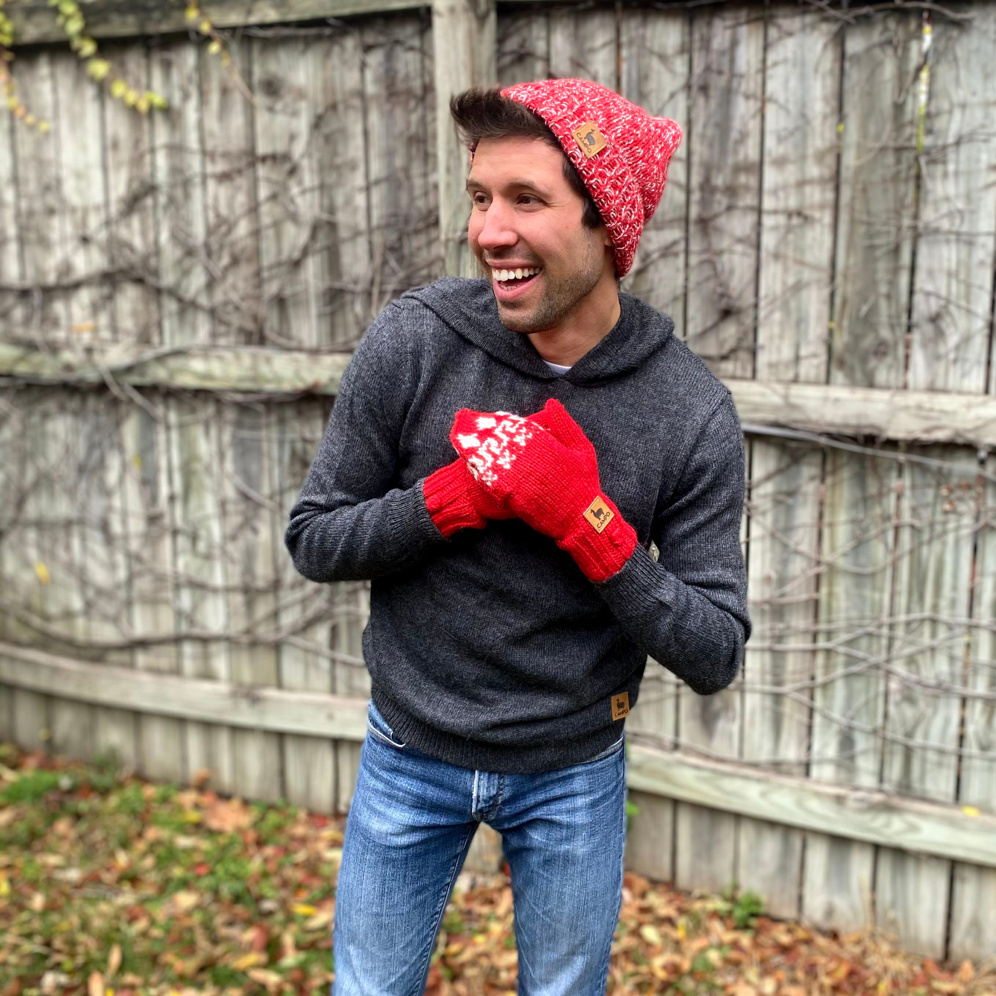 Alpaca Mittens Campo Alpaca