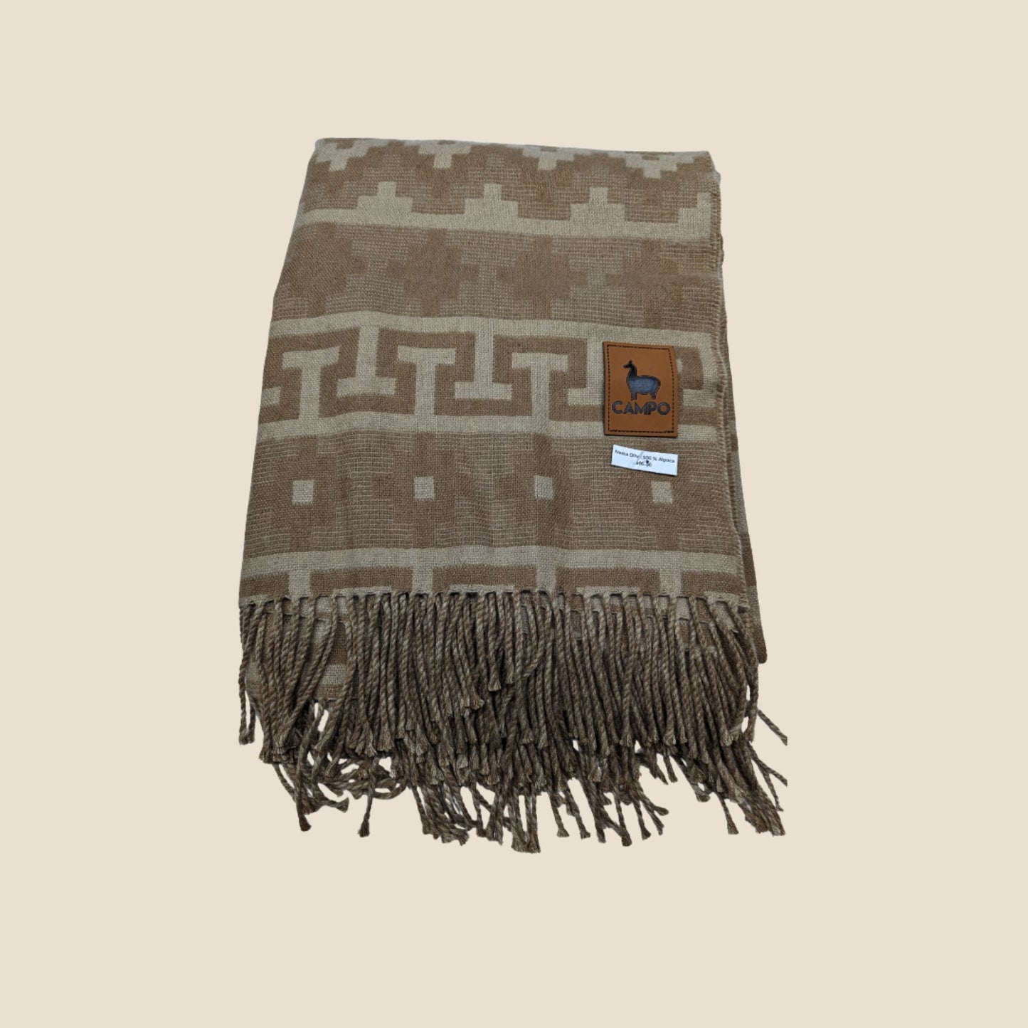 Nazca Alpaca Throw Blanket