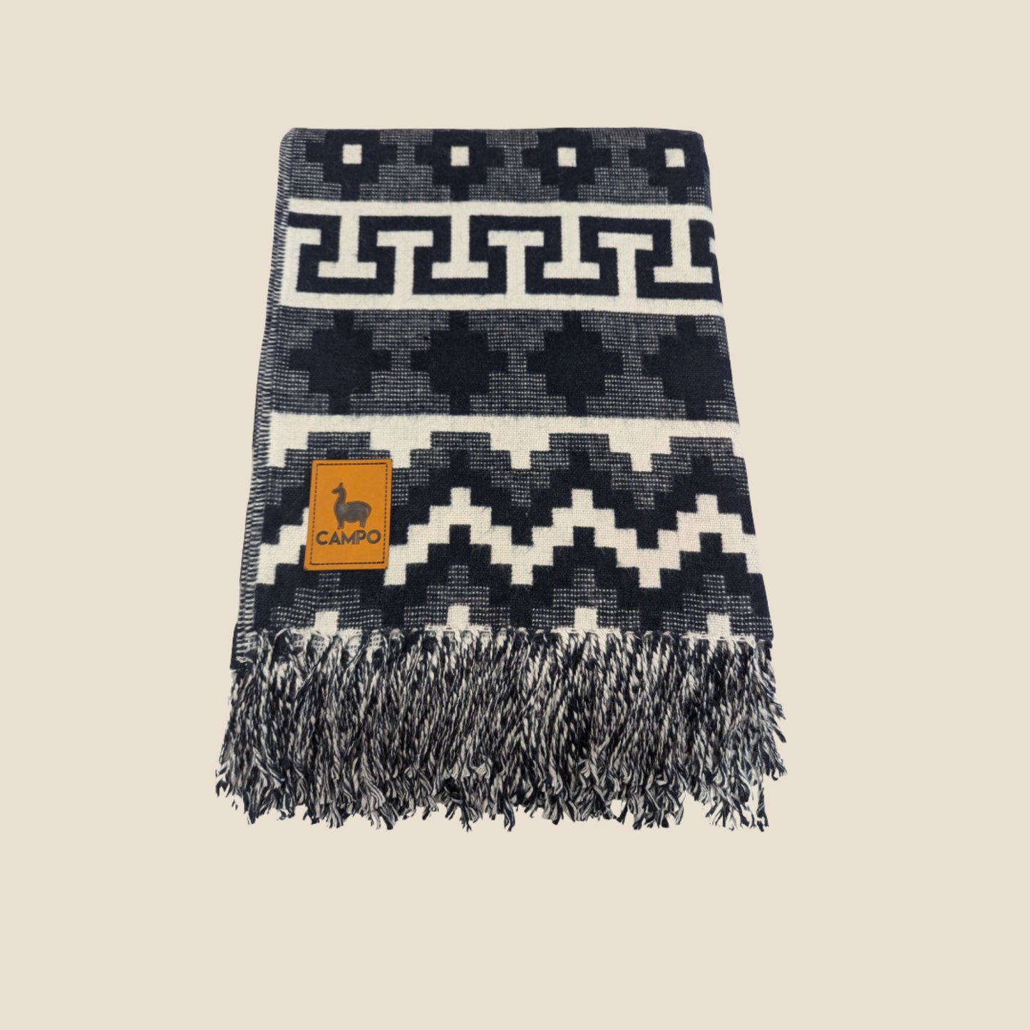 Nazca Alpaca Throw Blanket