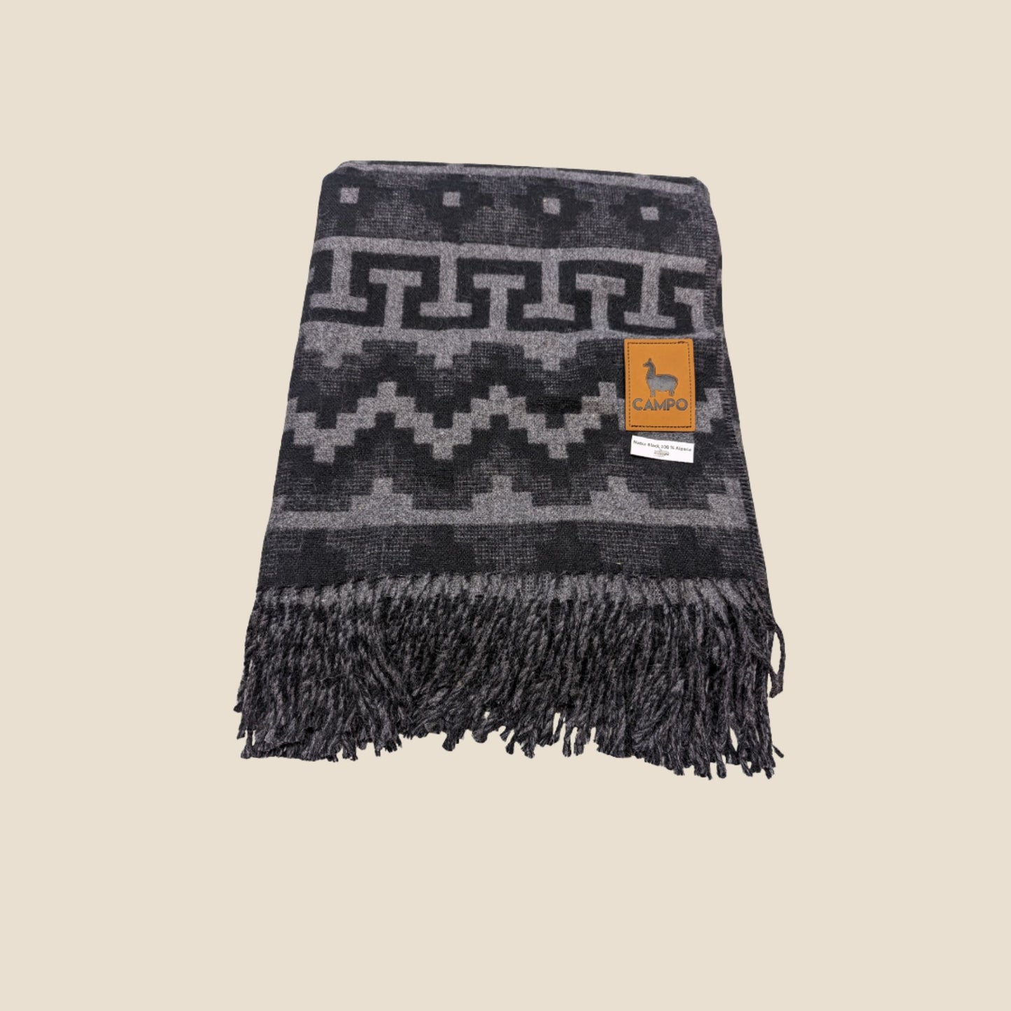 Nazca Alpaca Throw Blanket