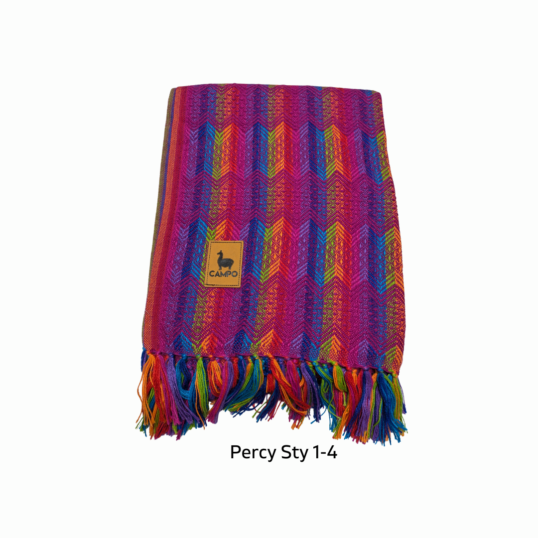 Percy Alpaca Throw Blankets New