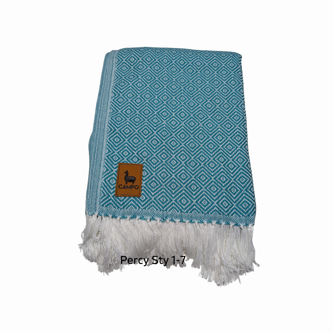 Percy Alpaca Throw Blankets New