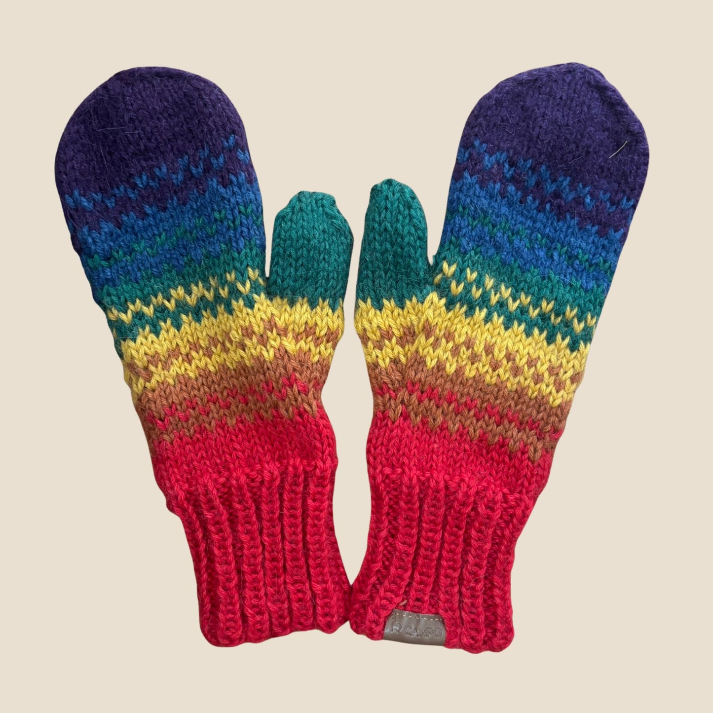 Rainbow Mittens