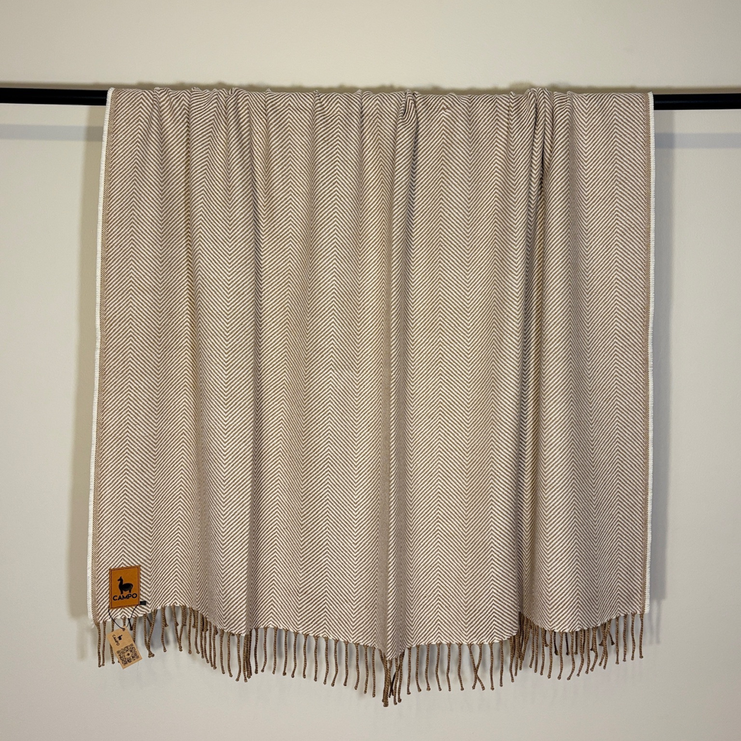 Sierra Alpaca Throw Blanket