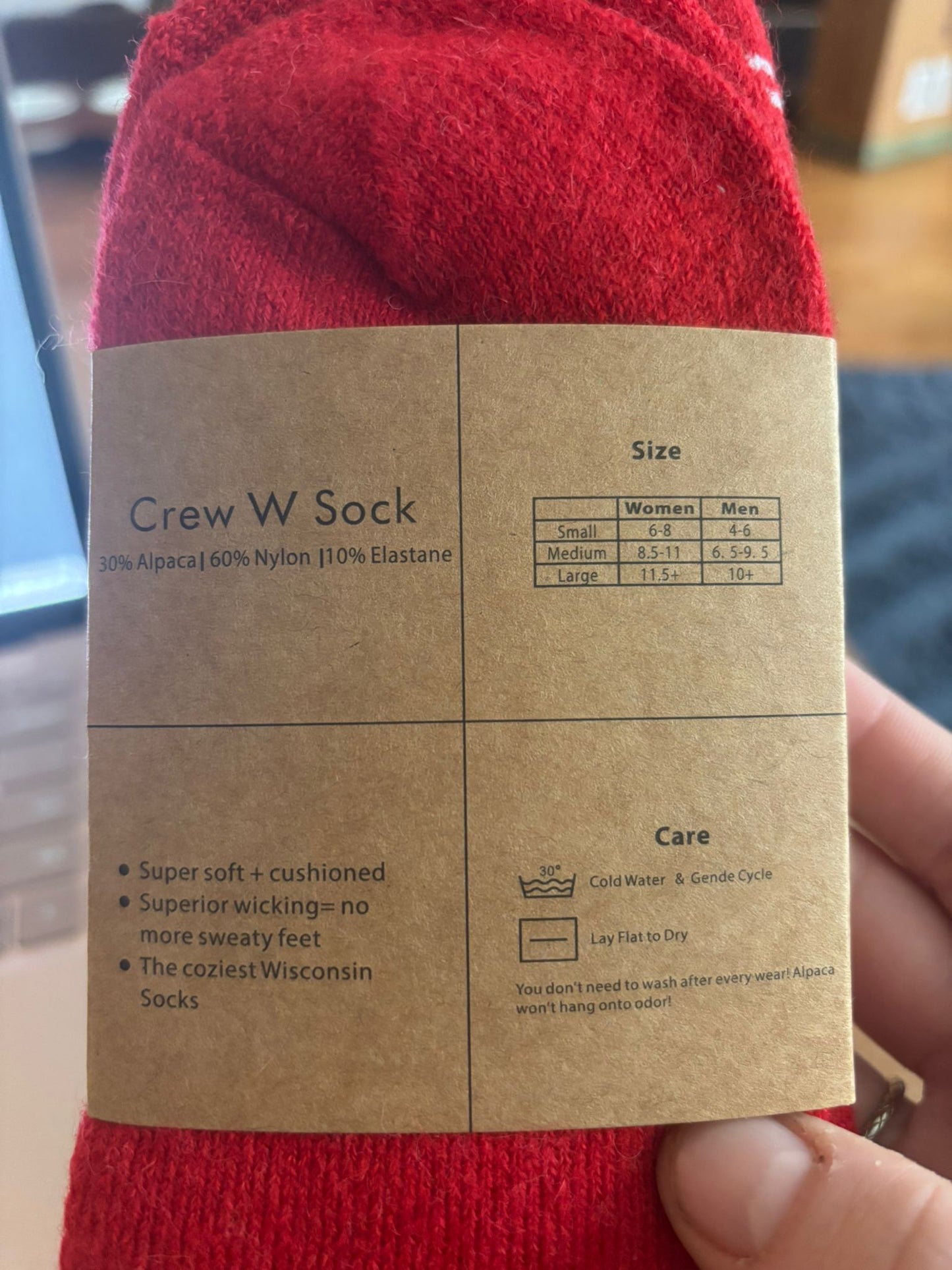 W Crew Sock - Alpaca Socks