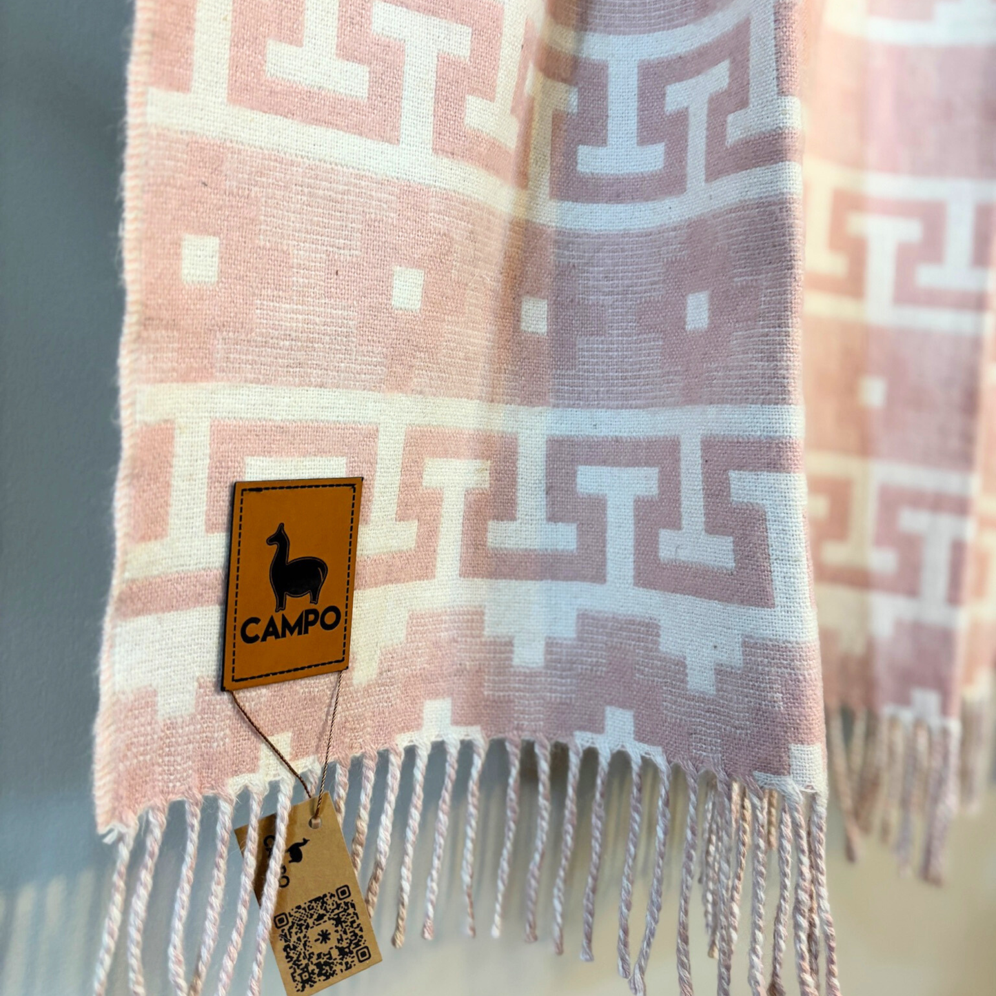 Nazca Alpaca Throw Blanket