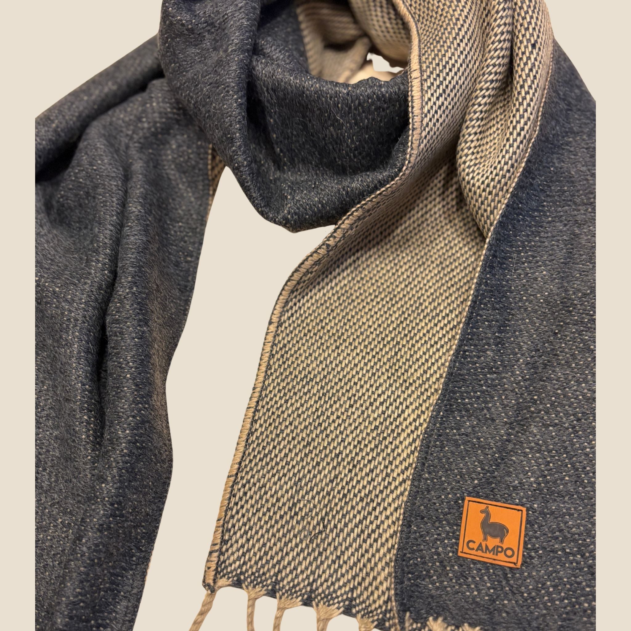 Alpaca Striped Scarf - Carlos WS – Campo Alpaca