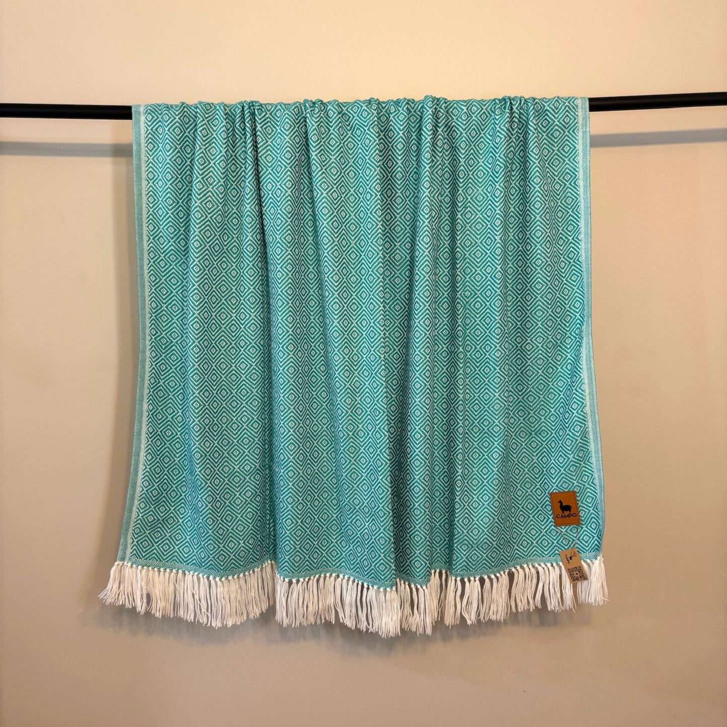 Inca Design Alpaca Throw Blanket - Percy