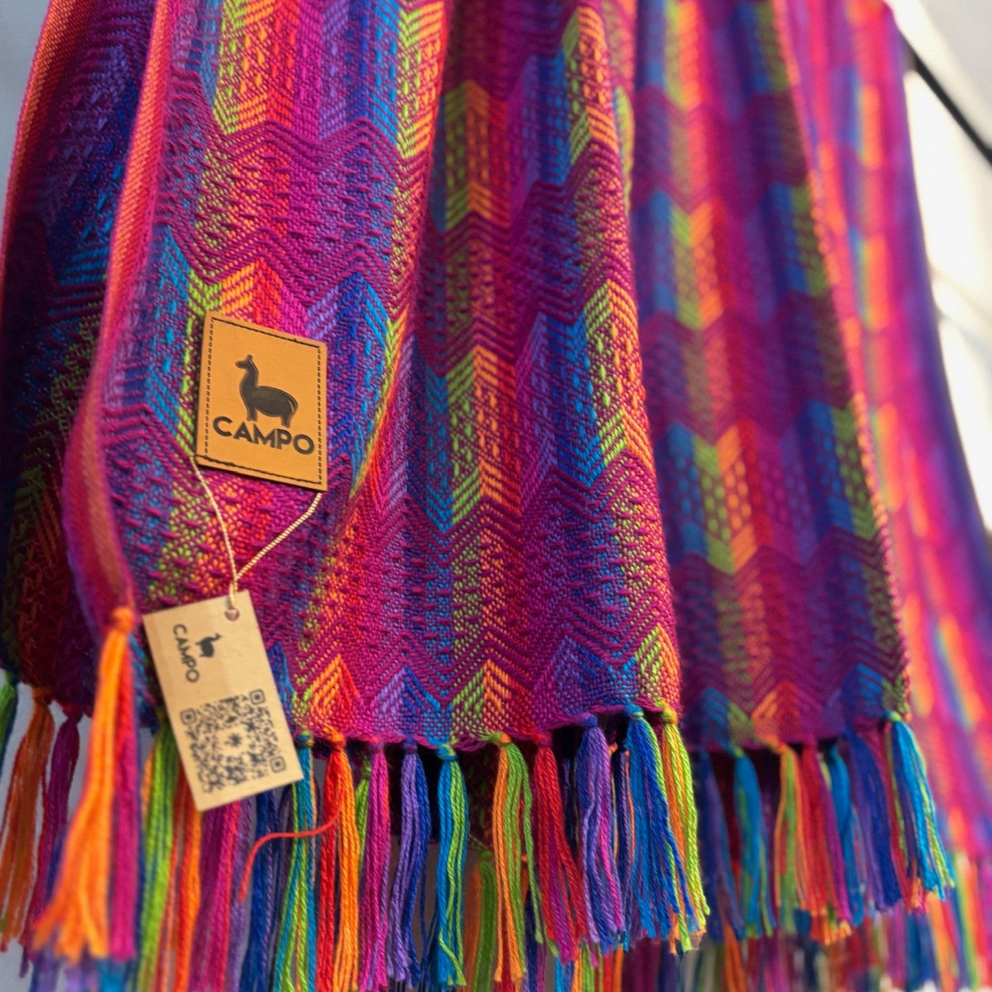 Inca Design Alpaca Throw Blanket - Percy