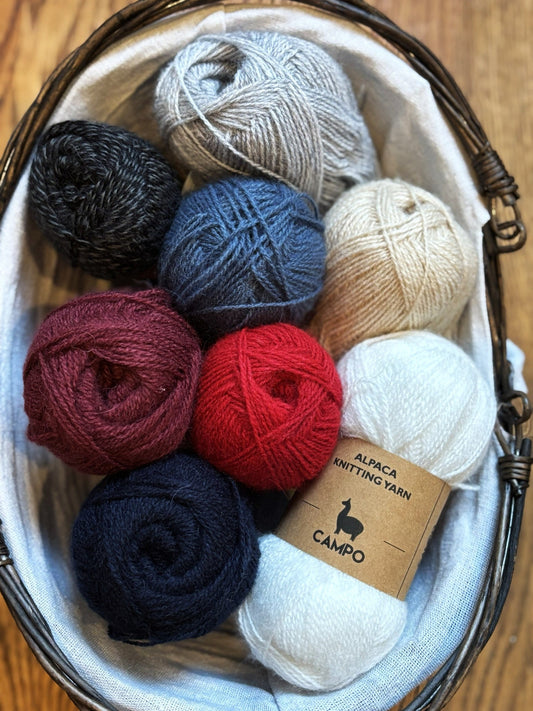 100% Baby Alpaca Yarn