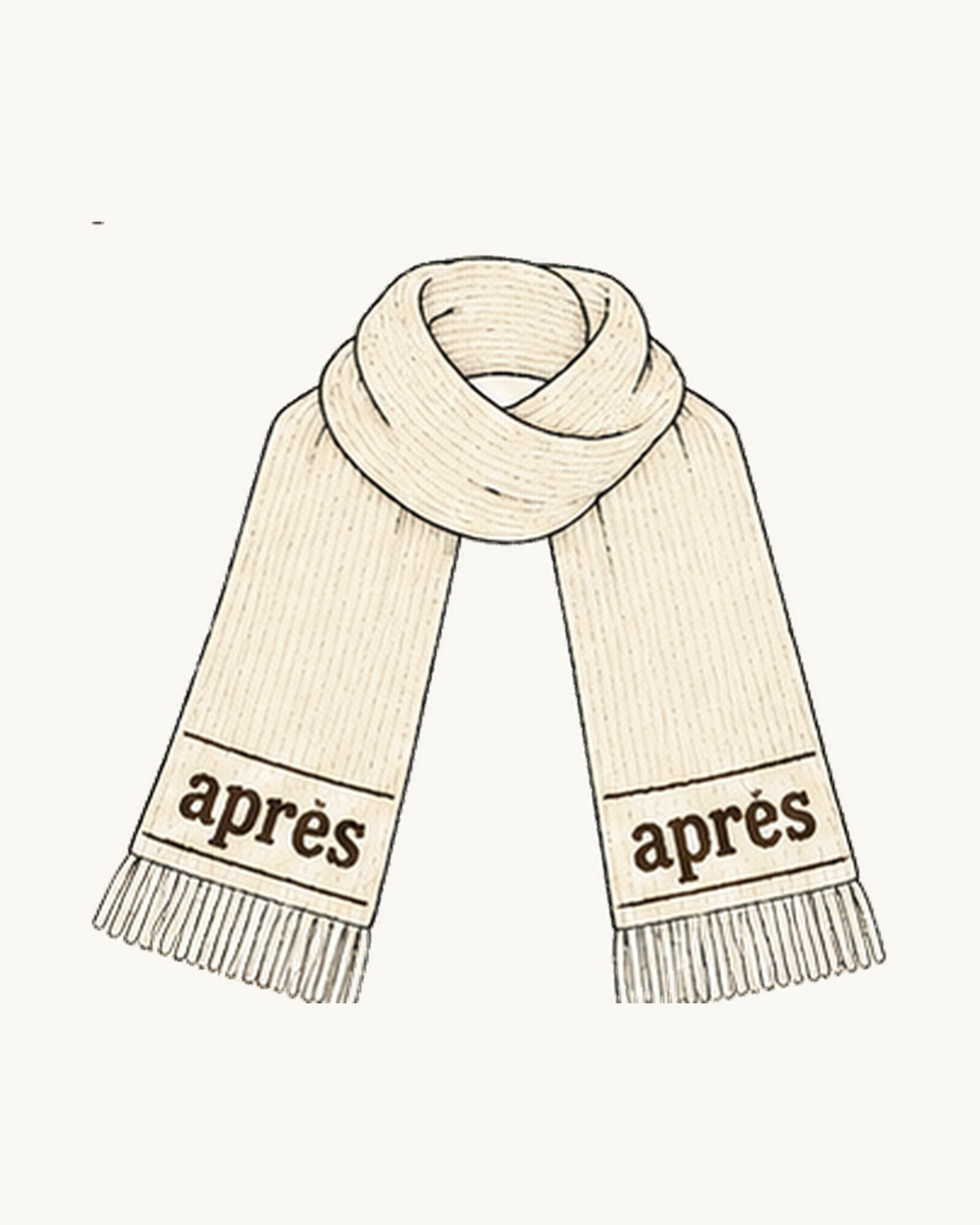 Après Alpaca Scarf
