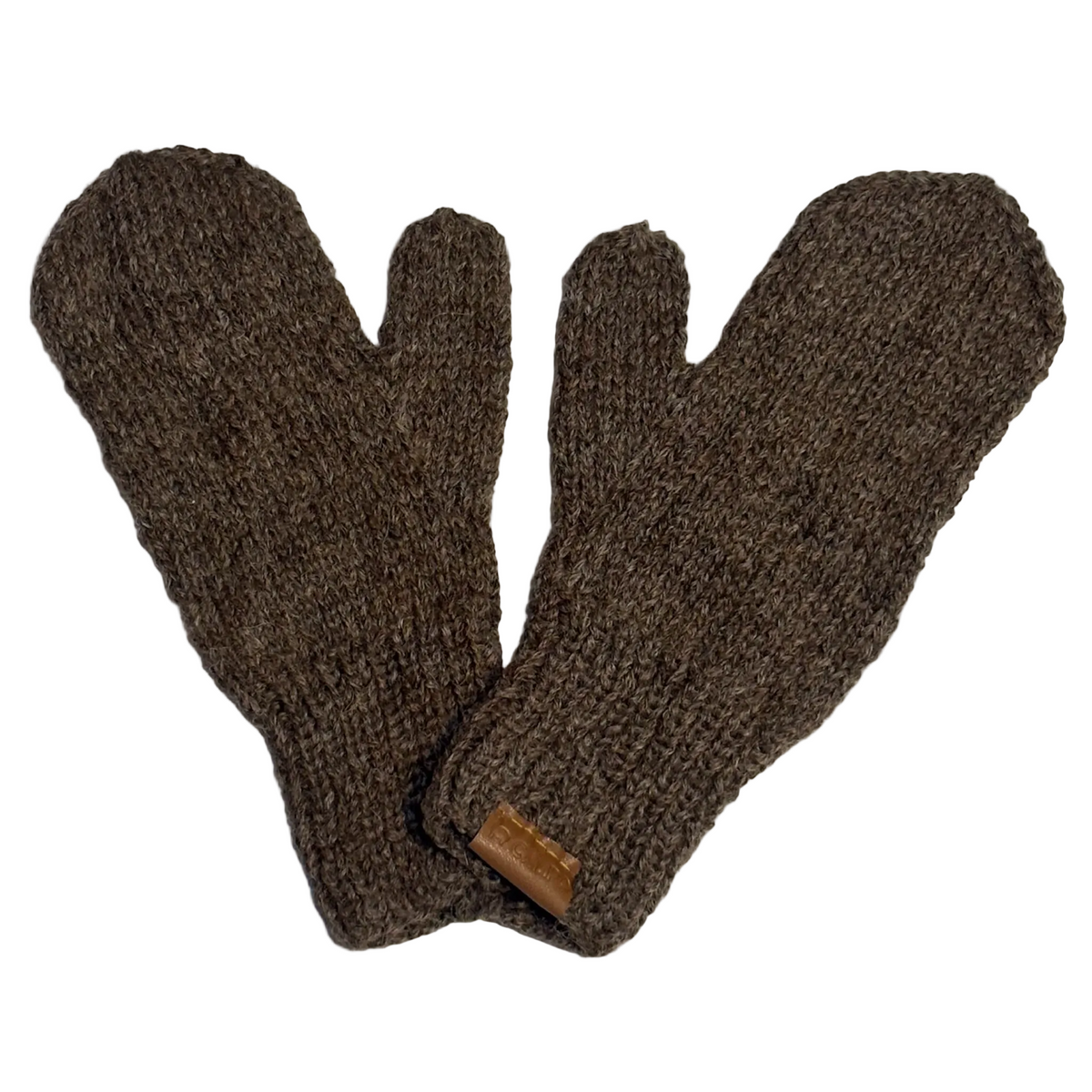 Mittens - Alpaca Wool - Handknit Solid (WS)
