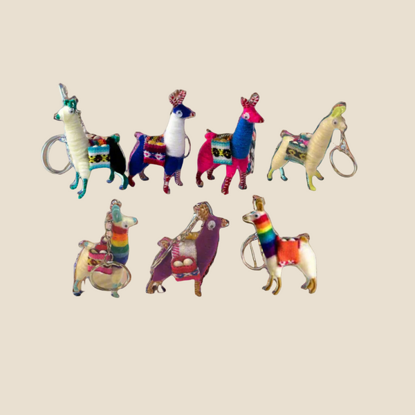 Alpaca/Llama Keychains - Multicolor – Campo Alpaca