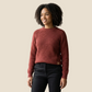 Alpaca Raglan Crew Sweater