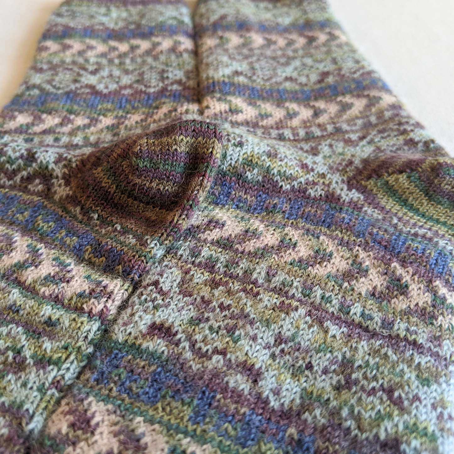 Alpaca Socks - Fair Isle Frida