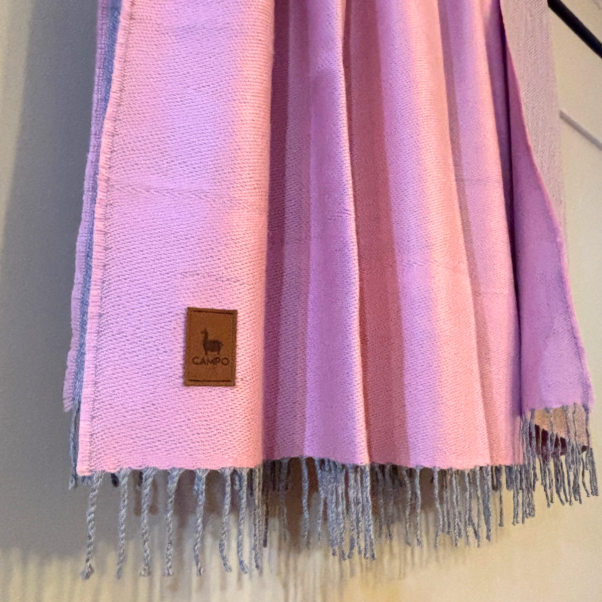 Minimalist Alpaca Woven Throw Blanket - Carlos - WS