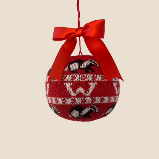 Badger Knitted Ornaments