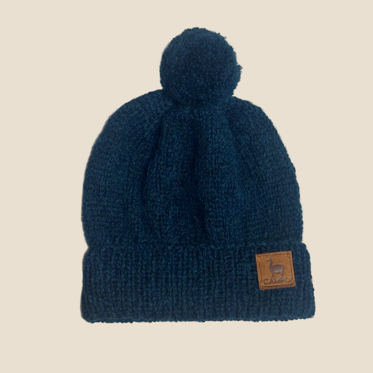 Alpaca Hand Knit Beanie - Classic Color