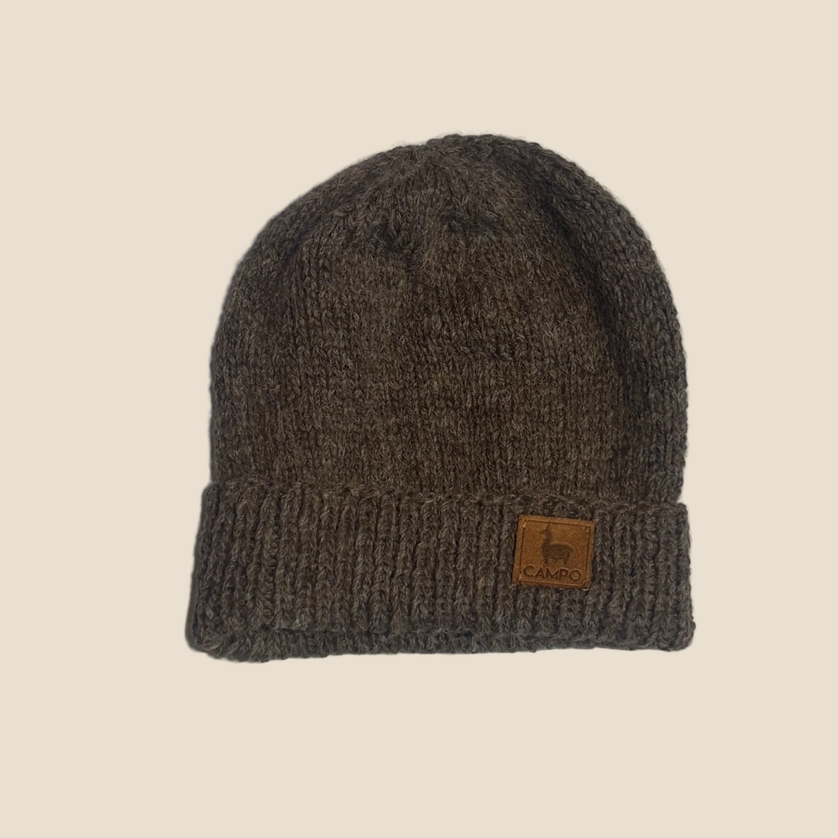 Alpaca Hand Knit Beanie - Classic Color