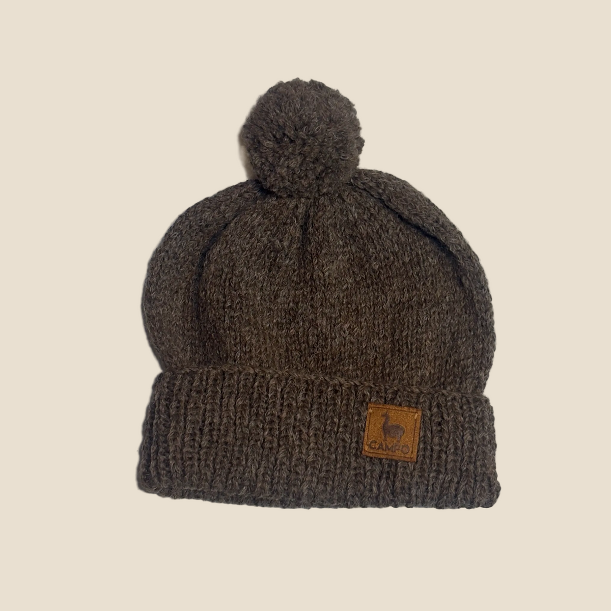 Alpaca Hand Knit Beanie - Classic Color