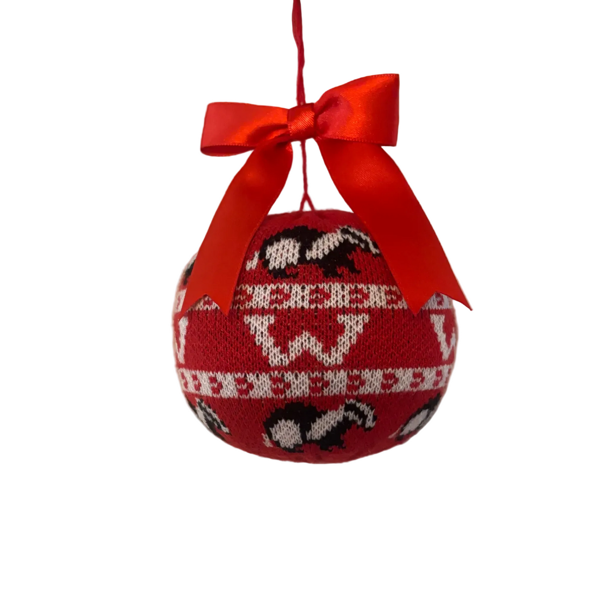Badger Knitted Ornaments