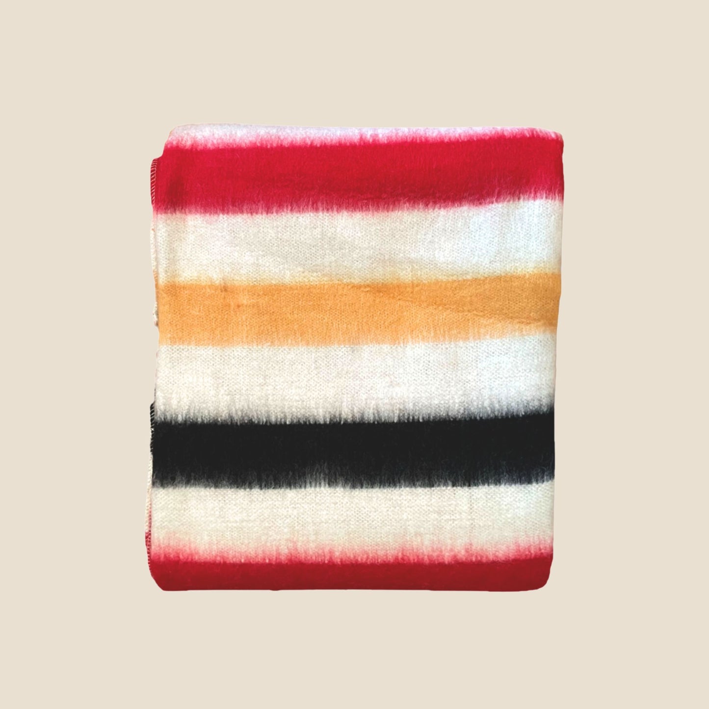 Alpaca Brushed Striped Trade Blanket