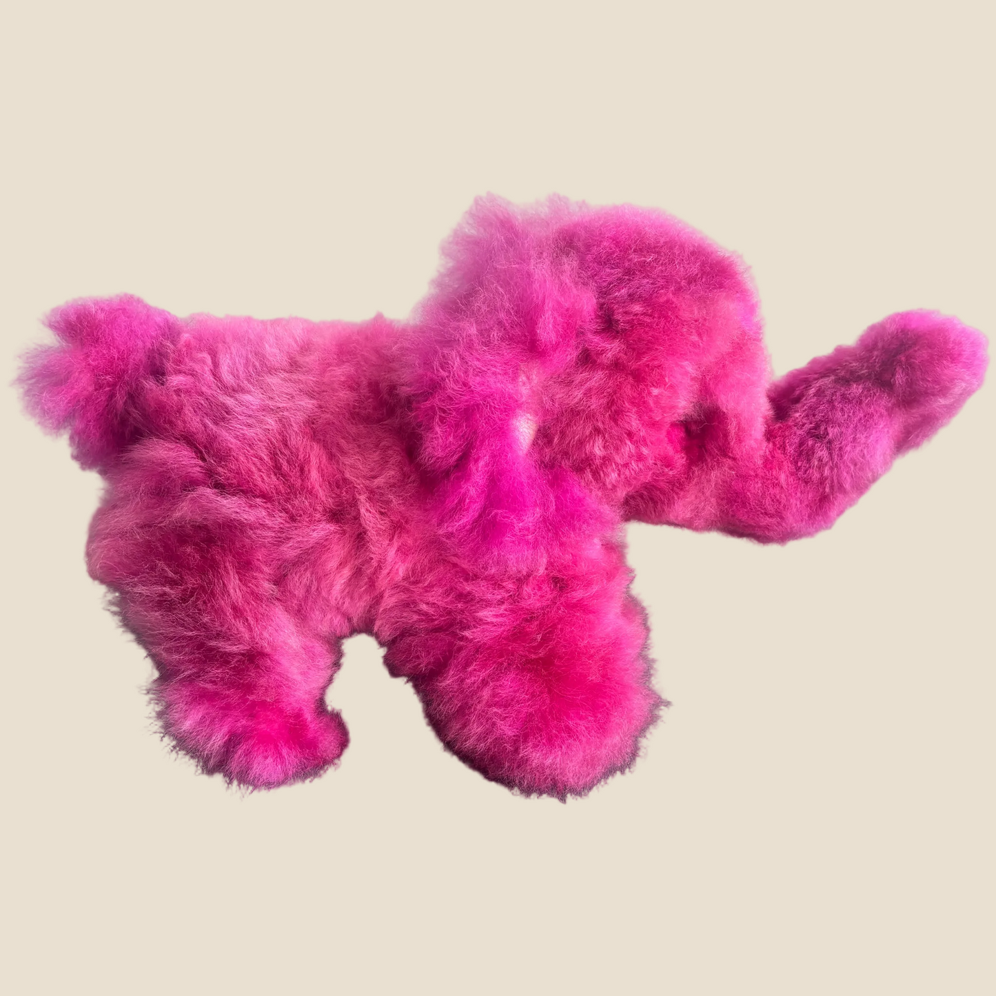 Elephant Fluffy - Made of Alpaca Fleece