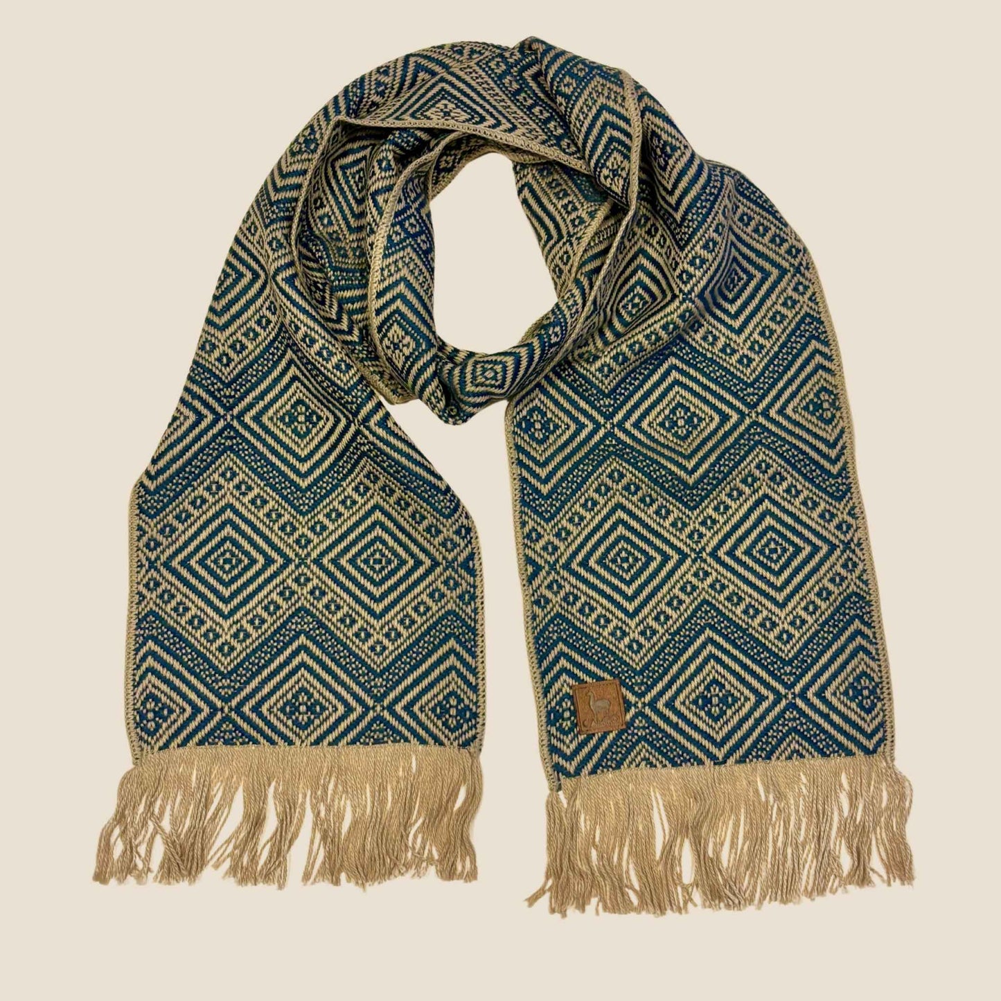 Percy Scarf - Handwoven Alpaca Scarf