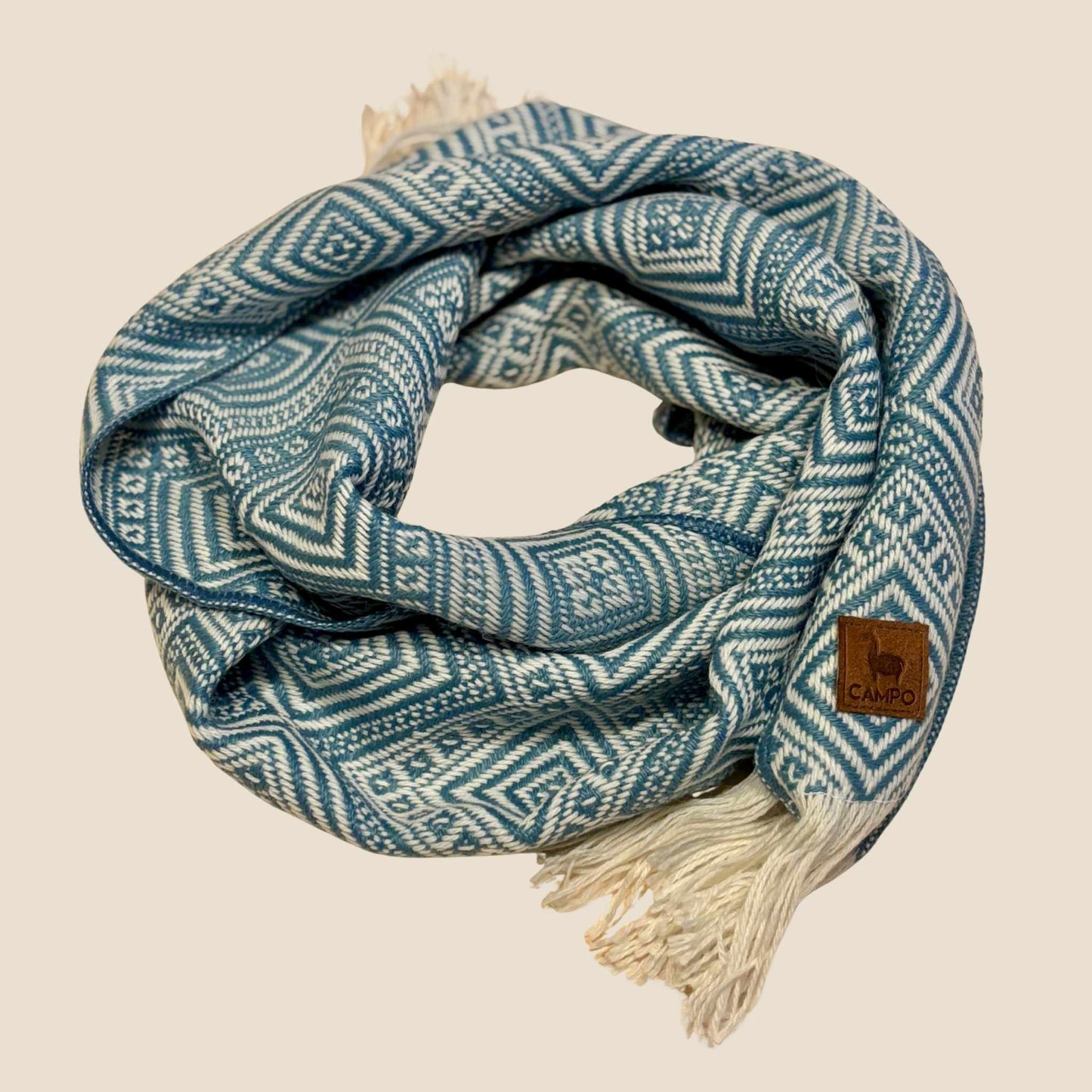 Percy Scarf - Handwoven Alpaca Scarf 