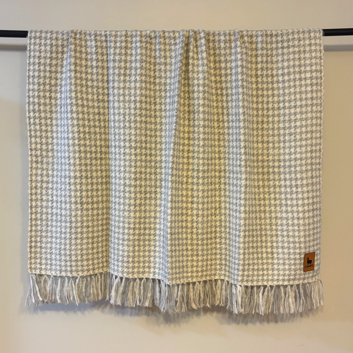 Natural Shades Blanket - 100% Baby Alpaca