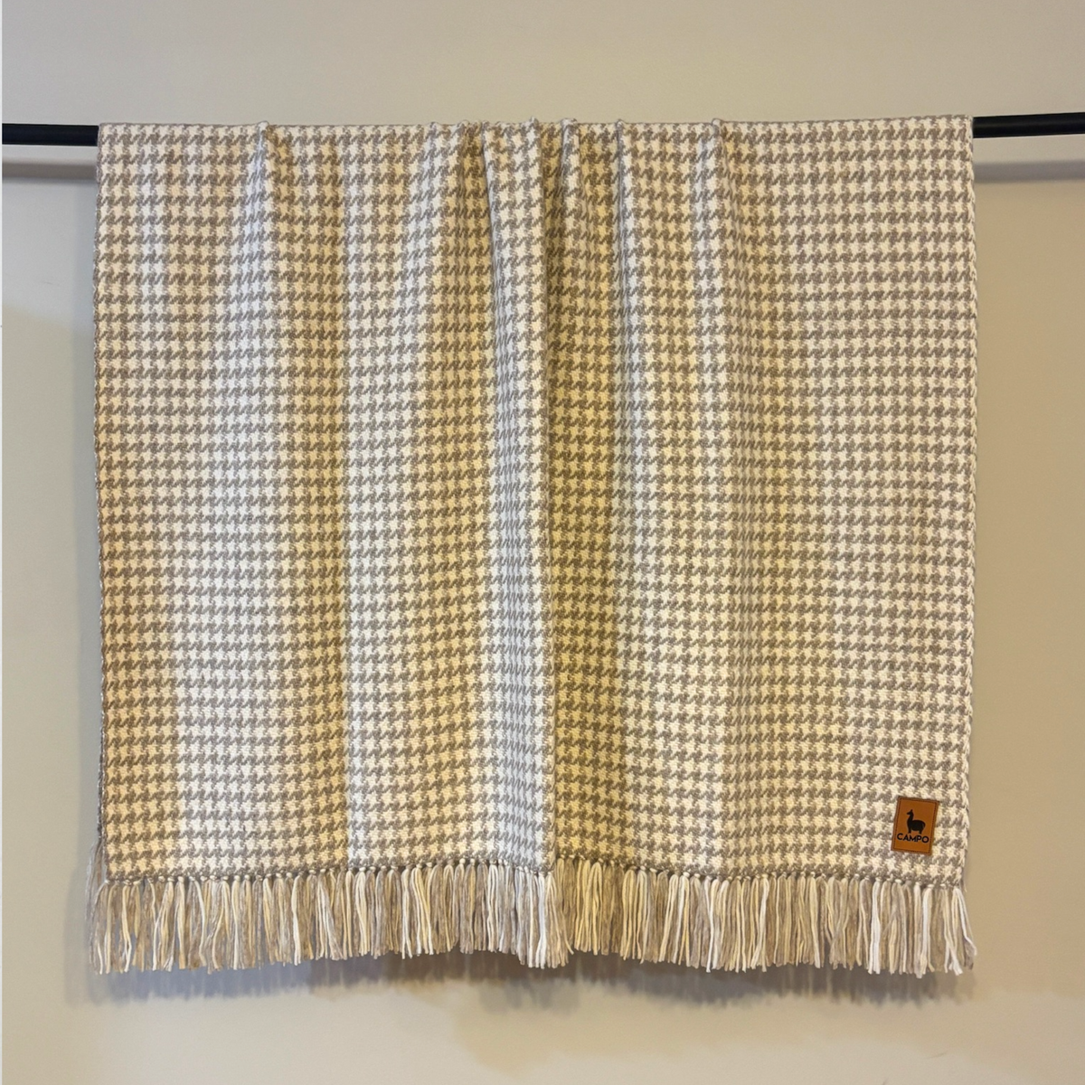 Natural Shades Blanket - 100% Baby Alpaca