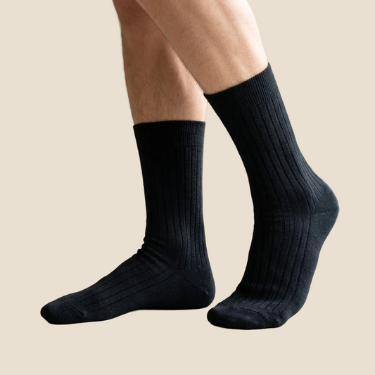 Ribbed Dress Socks
