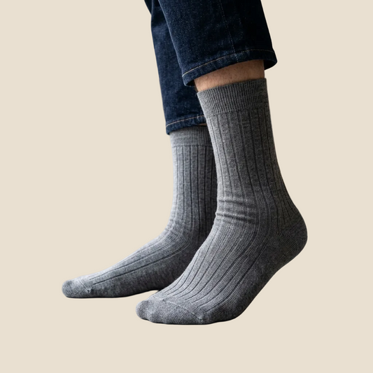 Ribbed Dress Socks