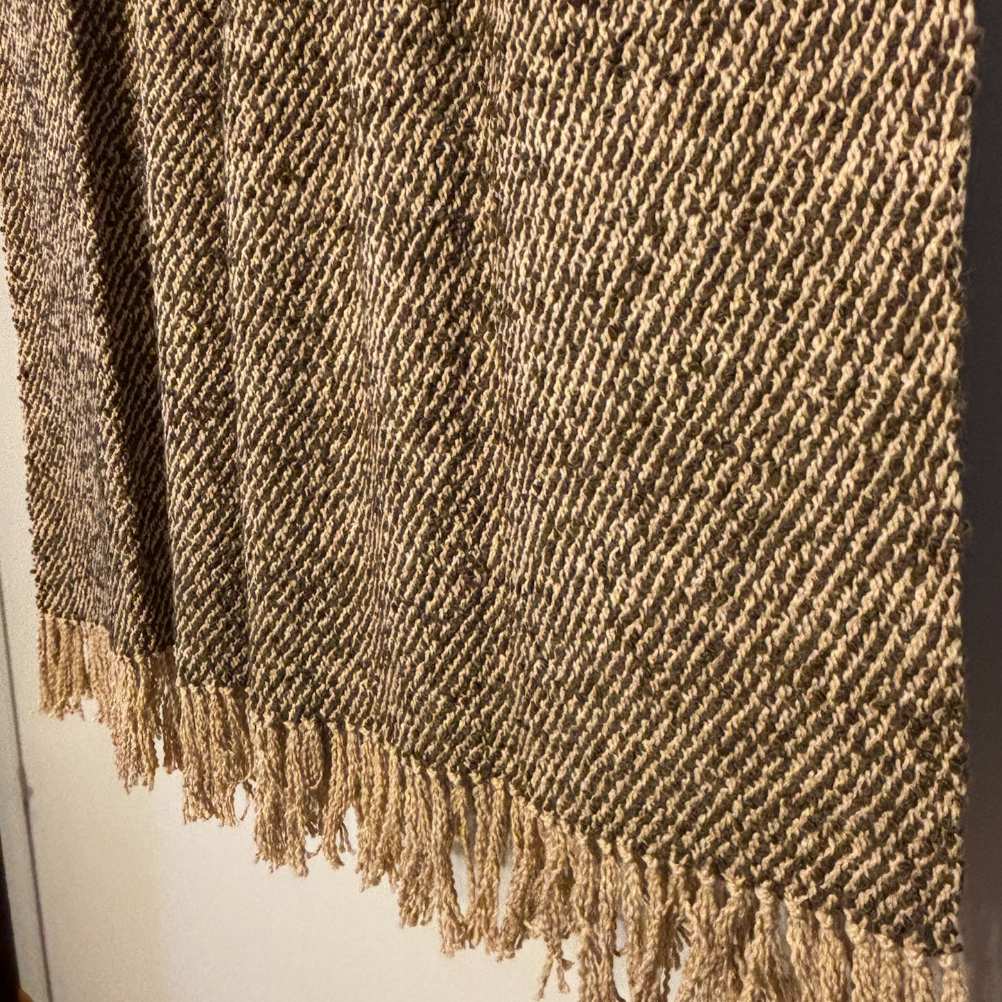 Thick Woven Alpaca Throw/Blanket