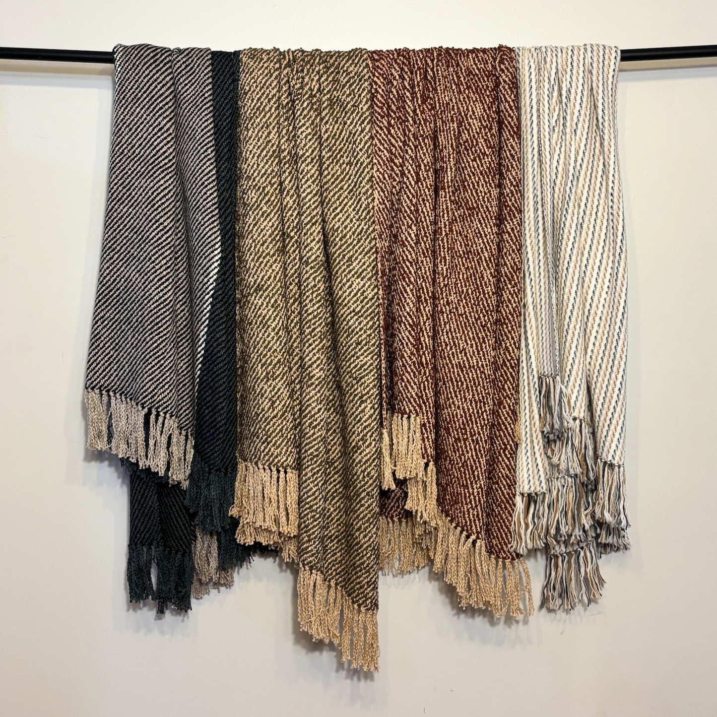 Thick Woven Alpaca Throw/Blanket